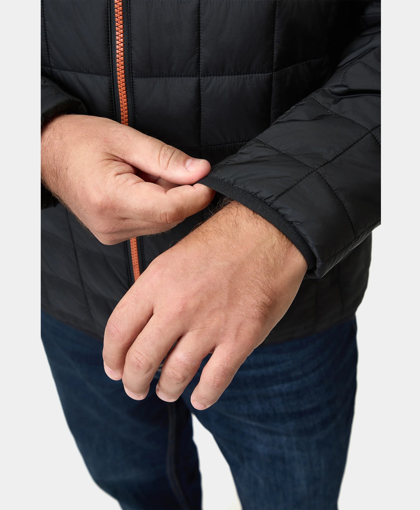 Prism Herren Beheizte Steppjacke