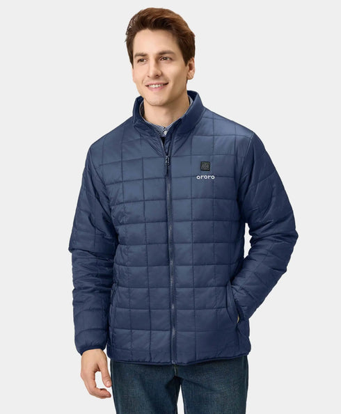Prism Men's 4-Zone Quilted Heated Jacket ,view 1